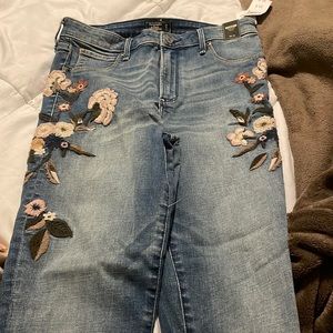 Abercrombie Simone high rise ankle jean